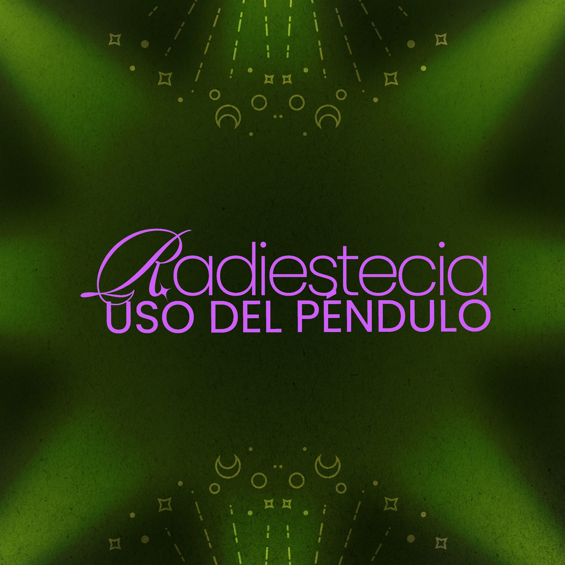 Taller: Radiestesia, uso del péndulo