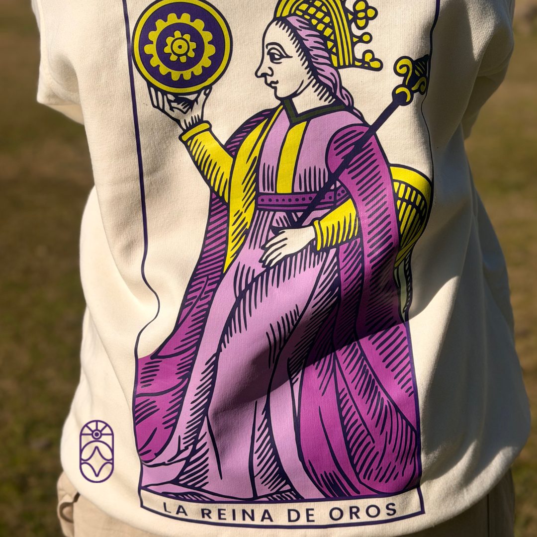 Buzo Amuleto "Reina de Oros" 
